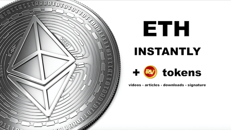 Get Ethereum (ETH) INSTANTLY and tokens later by participating in POVcoin bounty.