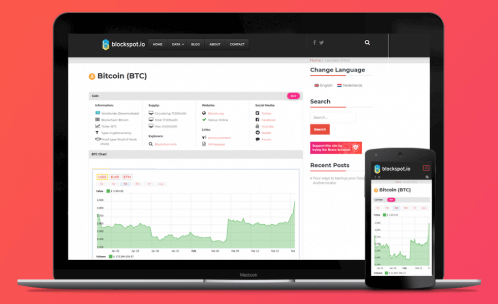 Tokpie listed on blockspot.io