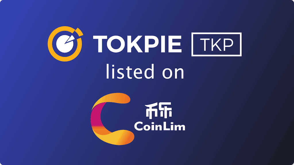 TOKPIE (TKP) Token Listed on Coinlim!