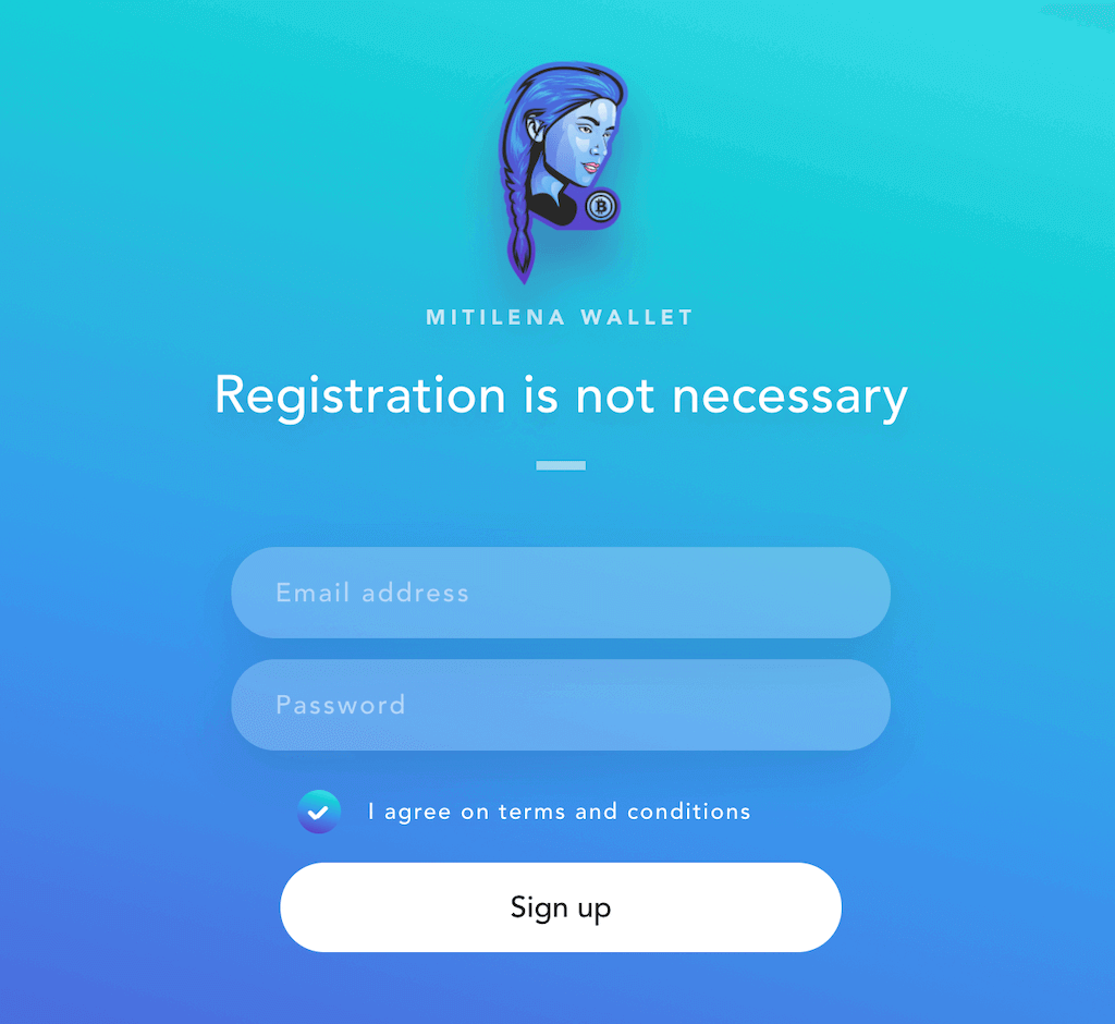 Mitilena Crypto Wallet