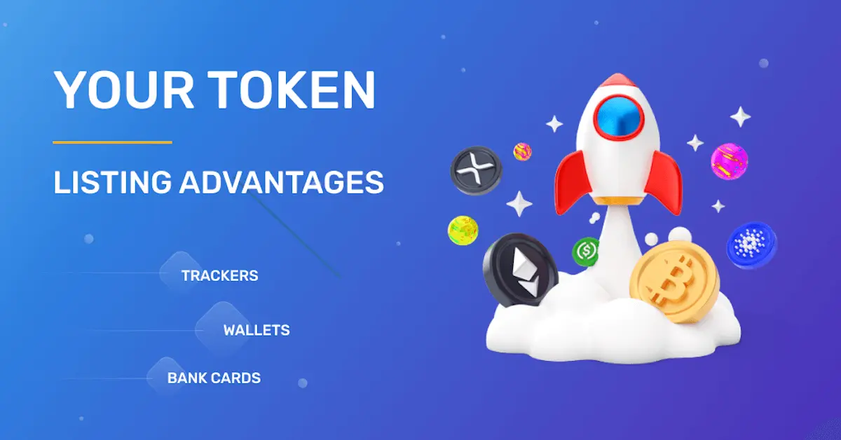 Token Listing on Exchange to Appear on CoinMarketCap and CoinGecko