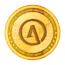 Agri Future Token (AGRF) logo featuring a golden coin with the AGRF emblem.