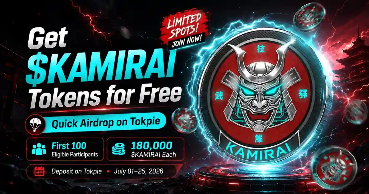 Get KAMIRAI Tokens for Free: Join Quick Airdrop