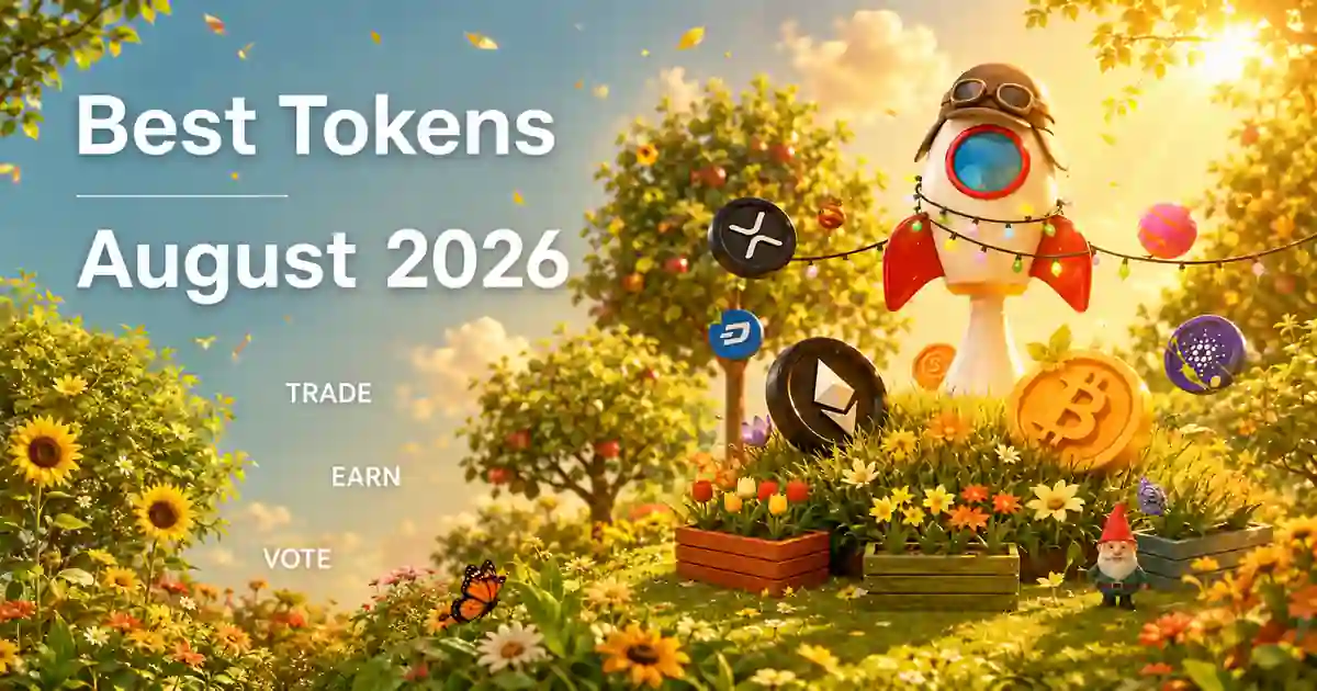 top tokens listed in August 2026