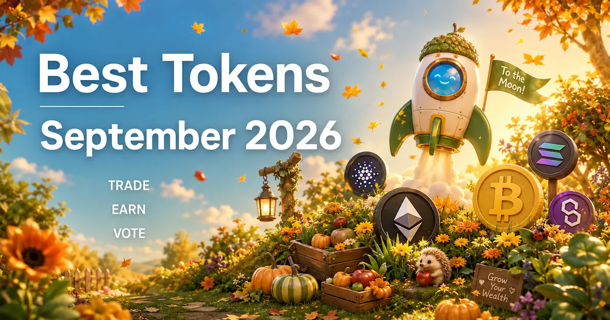 top tokens in September 2026